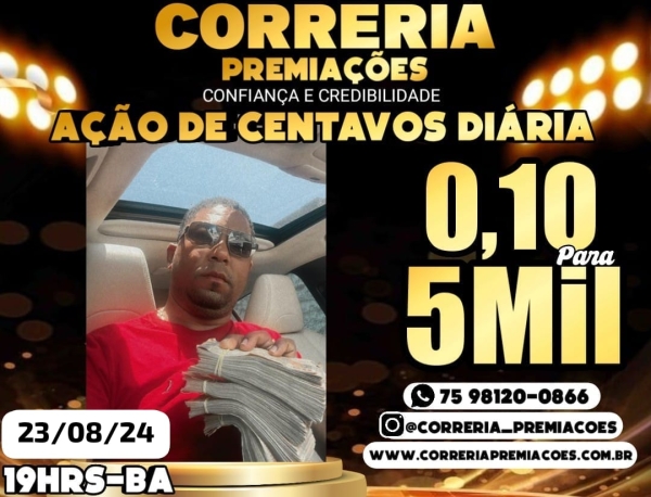 19 HRS-BA >>R$ 5.000,00 - CINCO MIL REAIS